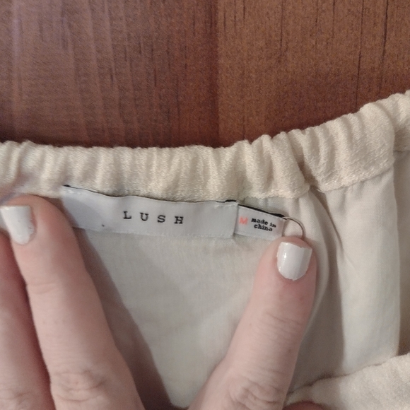 Lush Cream Dress - Romantic Boho - Picture 6 of 7